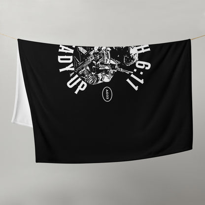 “Ready Up” Throw Blanket – Ephesians 6:11 Edition